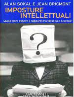 Copertina di ''Imposture intellettuali'', di Alain Sokal.