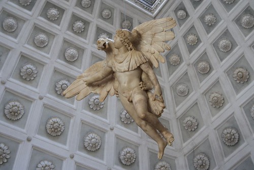Ganimede rapito da Giove, statua ellenistica al Museo Archeologio di Venezia. (Foto G. Dall'Orto)