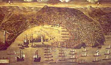 Genova in un dipinto del 1481