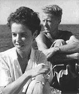 James Bowles assieme a sua moglie Jane Auer