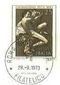 Francobollo commemorativo italiano, 1973