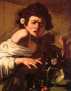 Michelangelo da Caravaggio - Ragazzo morso da un ramarro