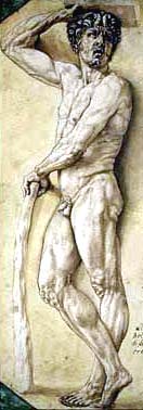 Cellini, Satiro nudo, 1542 circa.