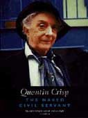 Quentin Crisp sulla copertina de ''The naked civil servant''