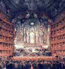 Un teatro d'Opera barocco
