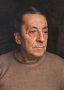 Sandro Penna ritratto da Vittoriano Rastelli per _Epoca_ del 7-12-1974.