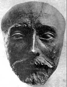 La maschera funeraria di Torquato Tasso.