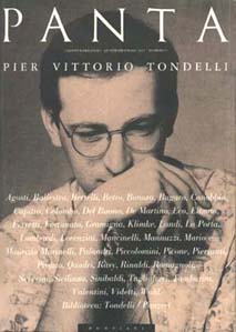 Pier Vittorio Tondelli commemorato dalla rivista _Panta_, da lui fondata