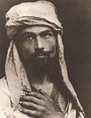 Wilhelm von Gloeden, autoritratto come arabo [1890 circa]