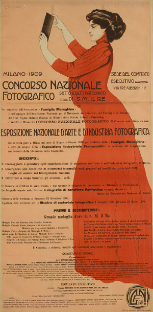 Manifesto del concorso del 1909