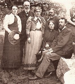 Gloeden con amici nel 1894