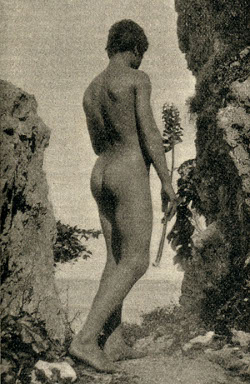 Foto di Gloeden edita nel 1894