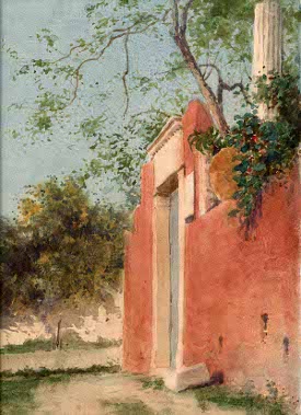 Ingresso casa di Gloeden, 1904