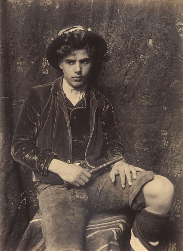 Wilhelm von Plüschow, Ritratto di adolescente in costume ciociaro