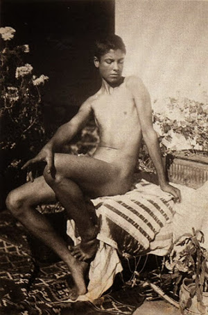 Wilhelm von Pluschow, Ragazzo nudo sulla terrazza