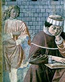 Sant'Agostino in un affresco di Benozzo Gozzoli (sec. XV)