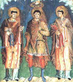 Carlo Magno, fra papa Gelasio e Gregorio I.