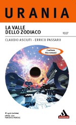 Copertina di ''La valle dello Zodiaco'', di Claudio Asciuti.,