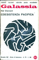 Copertina di  ''Coesistenza pacifica'', di Hal Clement.