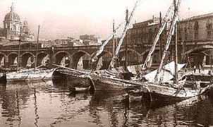 Catania - Il porto negli anni Venti