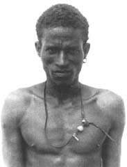 Indigeno sidama dell'Africa orientale italiana, 1939.