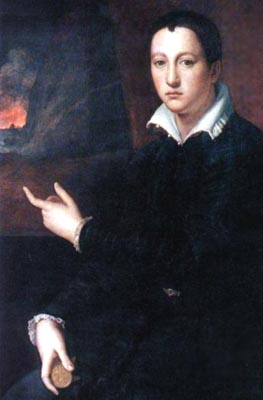 Alessandro Allori (1535-1607), Ritratto di giovane - Museo dell'Ermitage