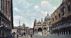 Venezia, Piazza san Marco nel 1907