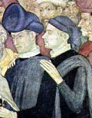 Iacopo e Lorenzo Salimbeni (secc. XIV-XV) - Due giovani - Storie del Battista, S. Severino Marche