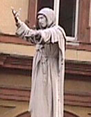 Statua del Savonarola a Ferrara. (Foto G. Dall'Orto).