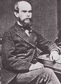Paul Verlaine, *la vergine pazza*, nel 1871, nel periodo in cui conobbe Rimbaud