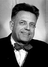 Il biologo Alfred Kinsey (1894-1956), co-autore del celebre ''Rapporto Kinsey'' sulla sessualità umana.