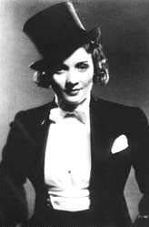 Marlene Dietrich ambigua in ''Morocco'' [1930]