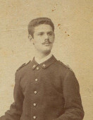 Ritratto di soldato, datato 1897