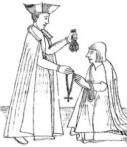 Un gesuita e un indio, 1615.