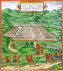 Cusco Regni Peru in Novo Orbe caput [1578]