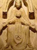 Madonna dalla - Pietra della pace, 1322. Bologna, museo medievale. Foto G. Dall'Orto