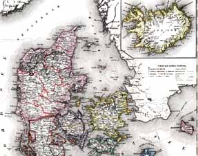 La Danimarca nel 1850