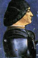Ludovico Maria Sforza detto ''il Moro'', ritratto da G. De Predis