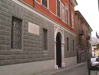 La casa di Zanardelli a Brescia. [Foto Giovanni Dall'Orto].