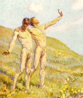 Margaret Cook - Illustrazione per ''Leaves of Grass'' -1913 (Collezione Raimondo Biffi)