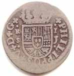 Real spagnolo d'argento del 1721