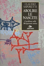 Copertina di ''Abolire le nascite'', di Claudio Saporetti.
