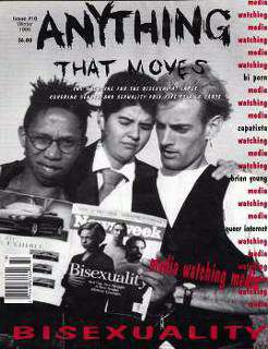 Copertina di rivista bisex.