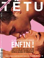 La copertina dedicata da Tetu all'approvazione dei Pacs