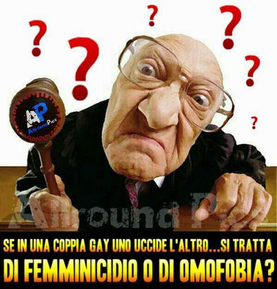 Vignetta ripubblicata nel gruppo Facebook "Eterofobia"