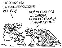 Vignetta di Ellekappa sul World Pride