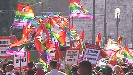 Roma, 8-7-2000 - World Pride (foto G. Dall'Orto).