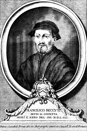 Ritratto di Francesco Beccuti, "Il Coppetta"