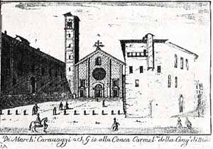 Piazza Missori nel XVII secolo