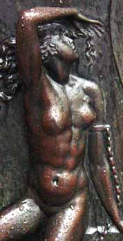 Cellini, ''Andromeda''. Dalla base del ''Perseo''. [Foto G. Dall'Orto]